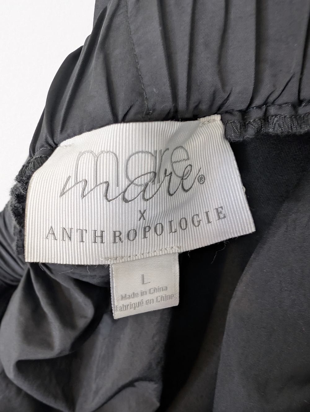 💘 Mare Mare x Anthropologie A-Line Skirt in Black NWOT - Picture 7 of 9